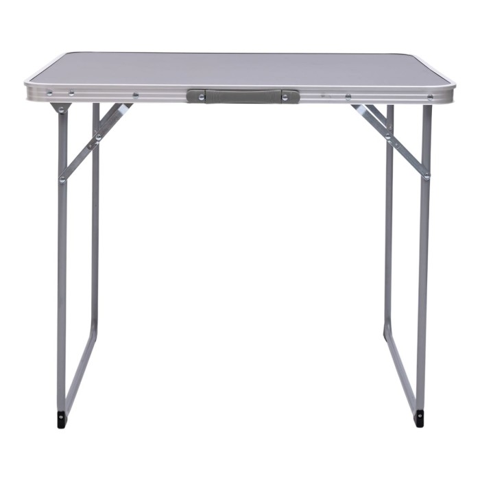 Стіл для пікніка розкладний 75×55×65 (см) Чорний Lugi JY-7555B (14021)