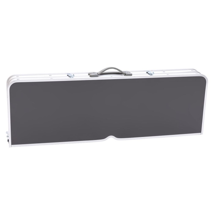 Комплект туристичний стіл + 2 лавки складні меблі Сірий Lugi JY-9060G (23753)