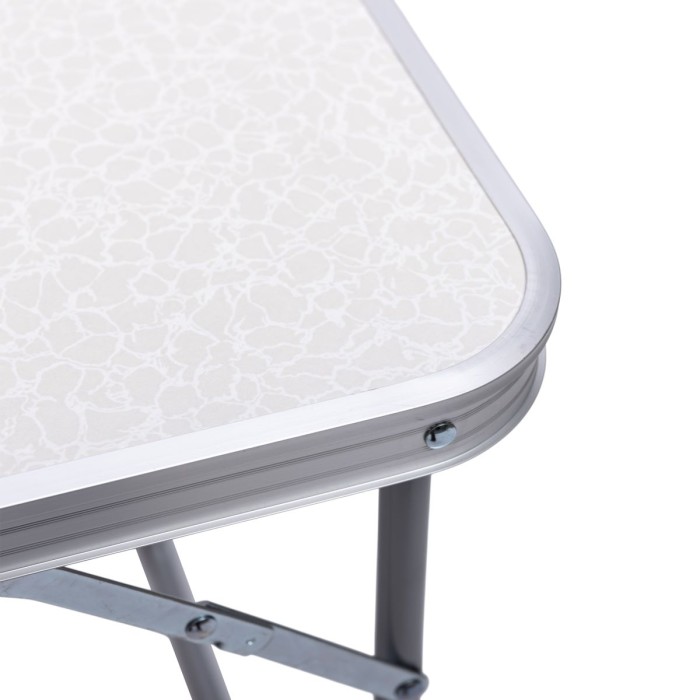 Стіл для пікніка розкладний 70×50×60 (см) Білий Lugi JY-5070W (79996)