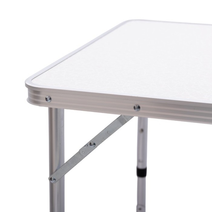 Набір складних меблів для кемпінгу стіл + 4 стільці набір меблів для пікніка туристичний Білий JY-12060W (45465)