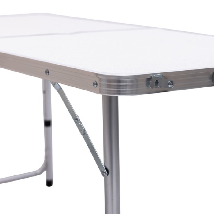 Набір складних меблів для кемпінгу стіл + 4 стільці набір меблів для пікніка туристичний Білий JY-12060W (45465)