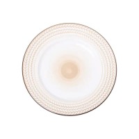 Тарілка десертна кругла 20.5 см плоска керамічна HP23390 (34245)