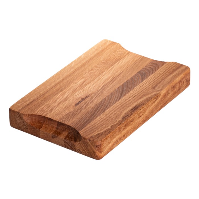 Кухонна обробна дошка дерев'яна 35×25 см прямокутна Lugi C33W250350D (72014)