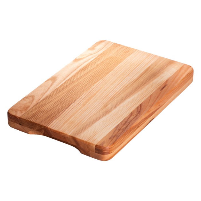 Кухонна обробна дошка дерев'яна 40×25 см прямокутна Lugi C34W250400Y (26965)