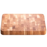 Дошка для нарізання обробна 30×20 см Доміно з ясена Lugi C50W200300Y (15489)