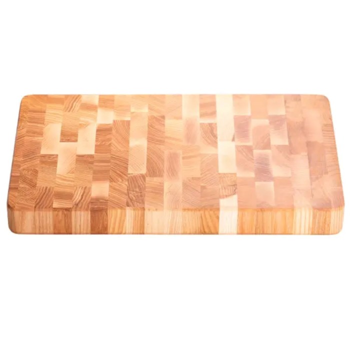 Дошка для нарізання обробна 45x25 см Доміно з ясена Lugi C52W250400Y (69762)