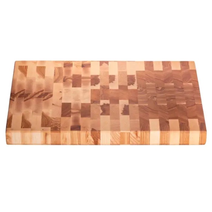 Дошка для нарізання обробна 45×30 см Доміно з ясена Lugi C53W300450Y (14370)