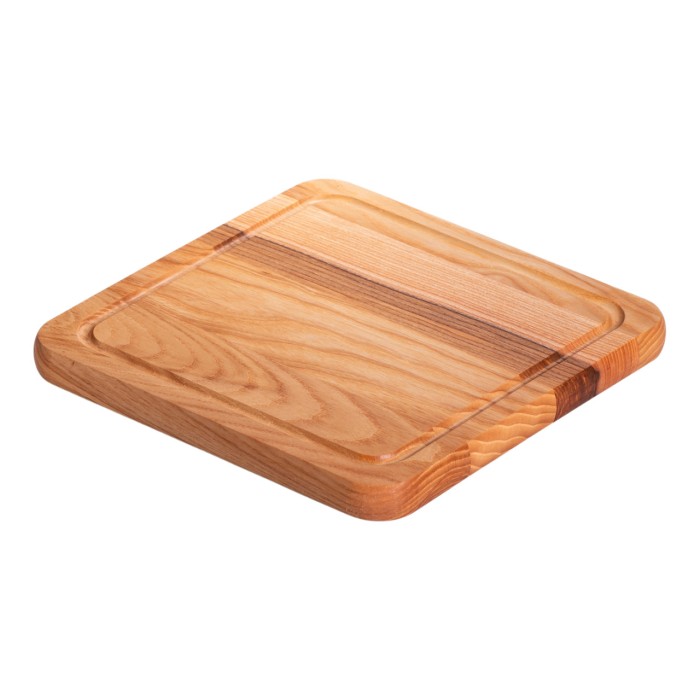 Менажниця на 5 секцій дерев'яна 25×25 см квадратна Lugi T43W250 (71337)