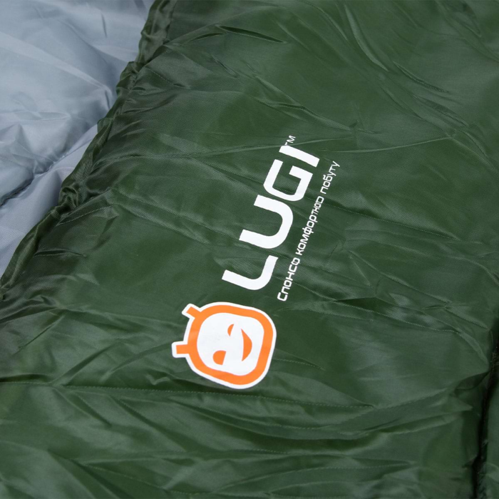Спальний мішок водонепроникний з капюшоном, хакі (57805)
