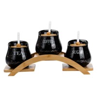 Набір для сипучих продуктів керамічний 3 шт по 500 мл. (45185)