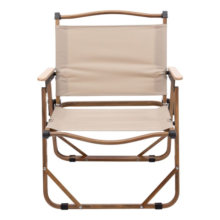 Крісло розкладне туристичне 50×51×64 см крісло складне для пікніка на природу Бежеве HP-SY-1 (61697)