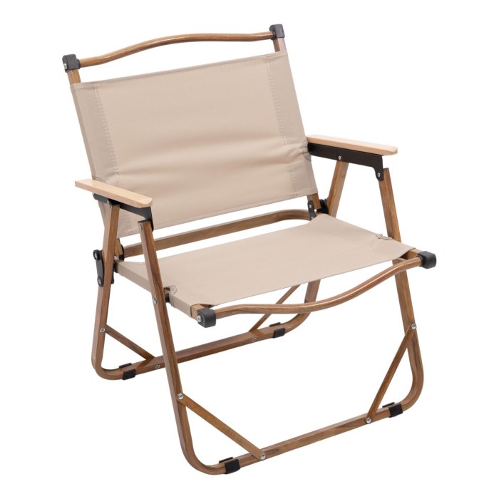 Крісло розкладне туристичне 50×51×64 см крісло складне для пікніка на природу Бежеве HP-SY-1 (61697)