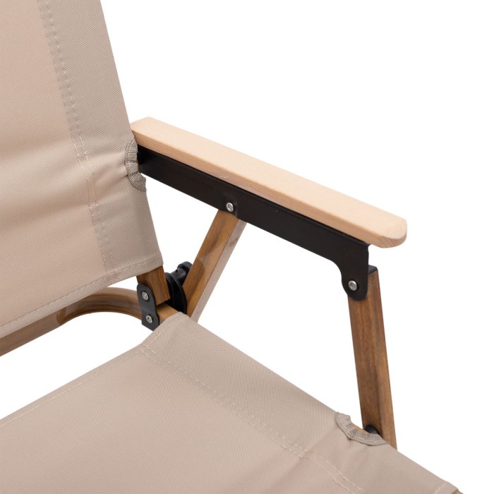Крісло розкладне туристичне 50×51×64 см крісло складне для пікніка на природу Бежеве HP-SY-1 (61697)