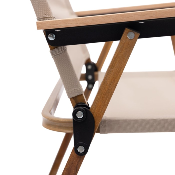 Крісло розкладне туристичне 50×51×64 см крісло складне для пікніка на природу Бежеве HP-SY-1 (61697)