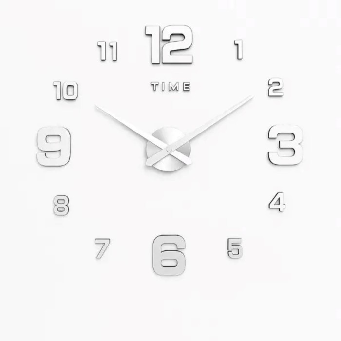 Годинник настінний діаметр 10 см круглий на кухню в стилі лофт HP-3Y-1S (26188)