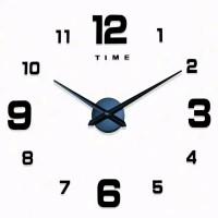 Годинник настінний діаметр 10 см круглий на кухню в стилі лофт HP-3Y-1B (35107)