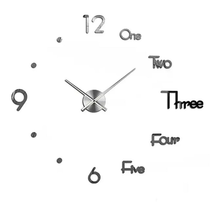 Годинник настінний діаметр 10 см круглий HP-3Y-4S (33329)