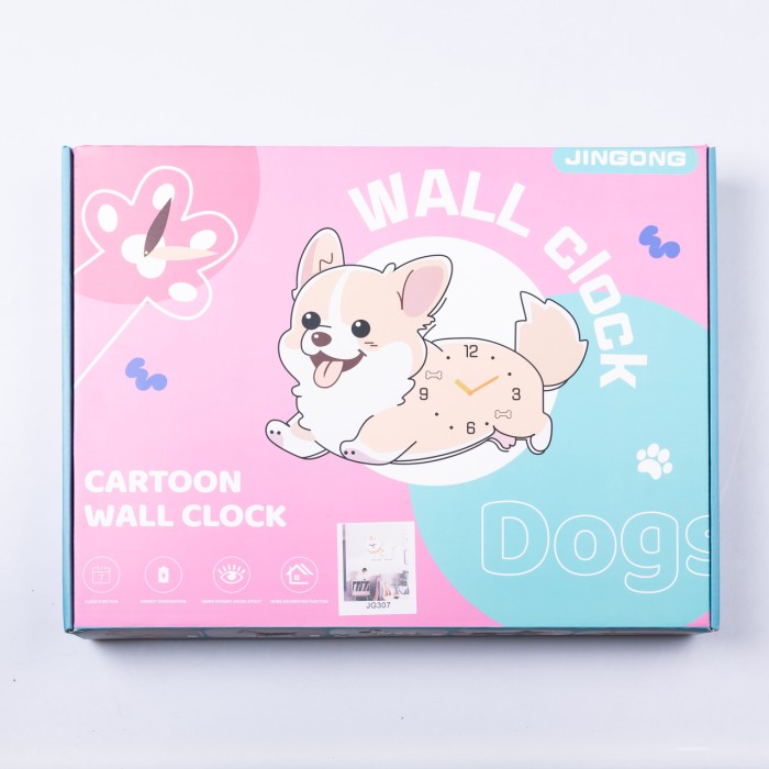 Годинник настінний фігурний із твариною, декоративний HP-3Y-6-325 (59822)