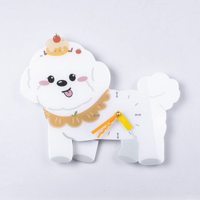 Годинник настінний фігурний із твариною, декоративний HP-3Y-6-307 (89964)