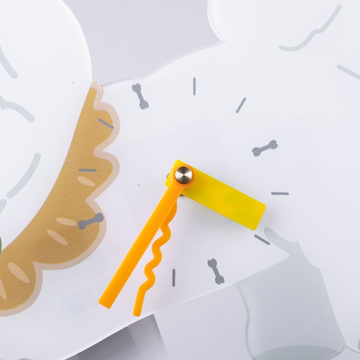 Годинник настінний фігурний із твариною, декоративний HP-3Y-6-307 (89964)