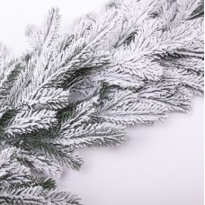 Хвойна лита гірлянда 2 м засніжені гілки ялинки TD-BRNCHSN2 (57447)