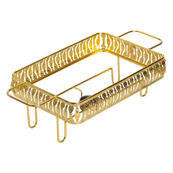 Настільна мармітниця 39×24×16.5 (см) порцелянова 2 (л) на підставці HP-26-7 (61174)