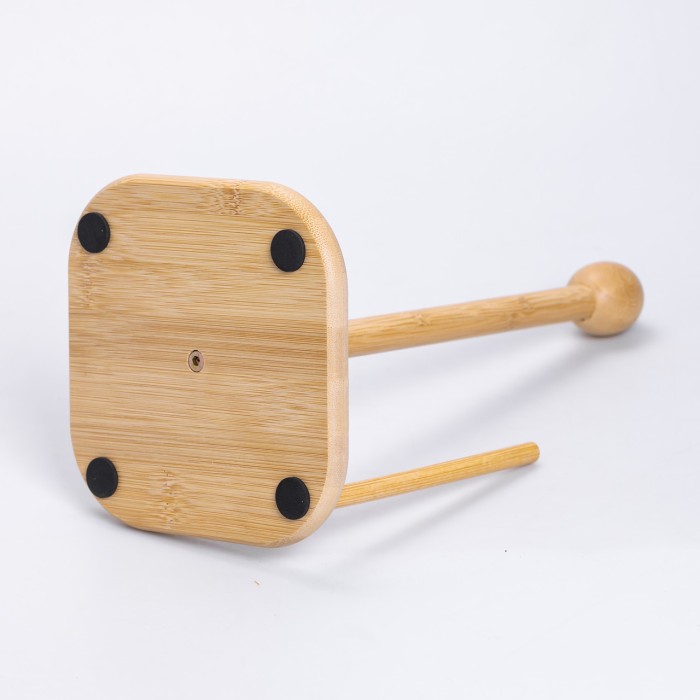 Тримач для паперових рушників 15,5×15,5×32 (см) підставка дерев'яна HB-40-10 (59408)