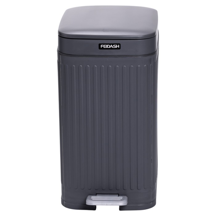 Відро для сміття з педаллю 5л відро для сміття з кришкою і педаллю Сірий HP-45-11G (37057)