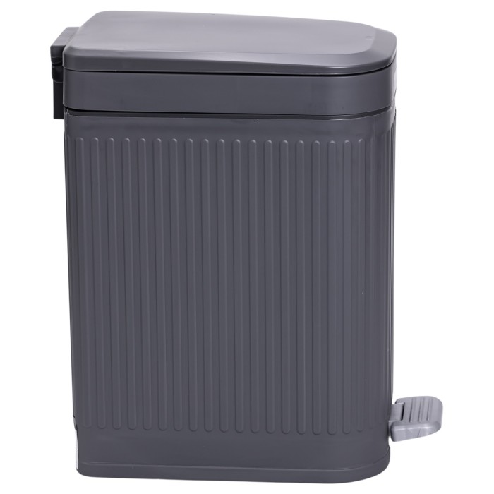 Відро для сміття з педаллю 5л відро для сміття з кришкою і педаллю Сірий HP-45-12G (86935)