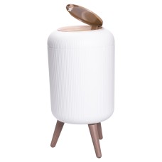 Відро для сміття з клік-кришкою на ніжках 10 літрів відро для сміття на кухню, в спальню і для офісу HP-45-14 (64371)