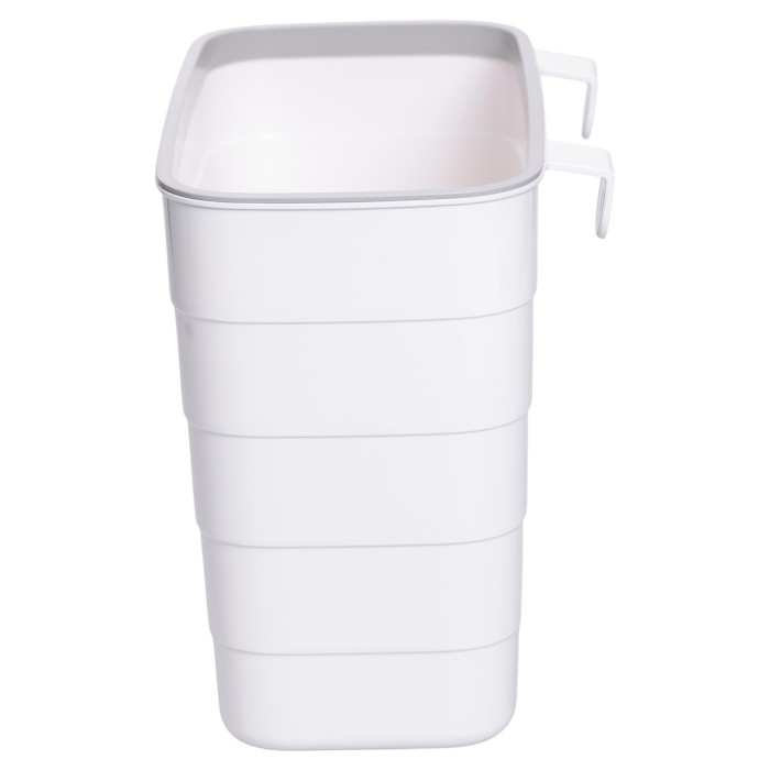 Відро для сміття на дверцята 6 (л) відро для сміття пластикове навісне Білий HP-45-18W (71332)