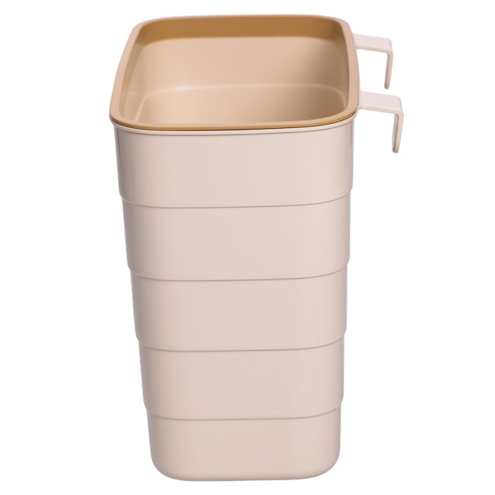 Відро для сміття на дверцята 6 (л) відро для сміття пластикове навісне Бежевий HP-45-18BE (87018)