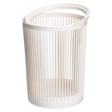 Кошик для сміття пластиковий в офіс для паперу 8 (л) кошик під сміття відро для сміття Білий HP-45-8BE (10521)