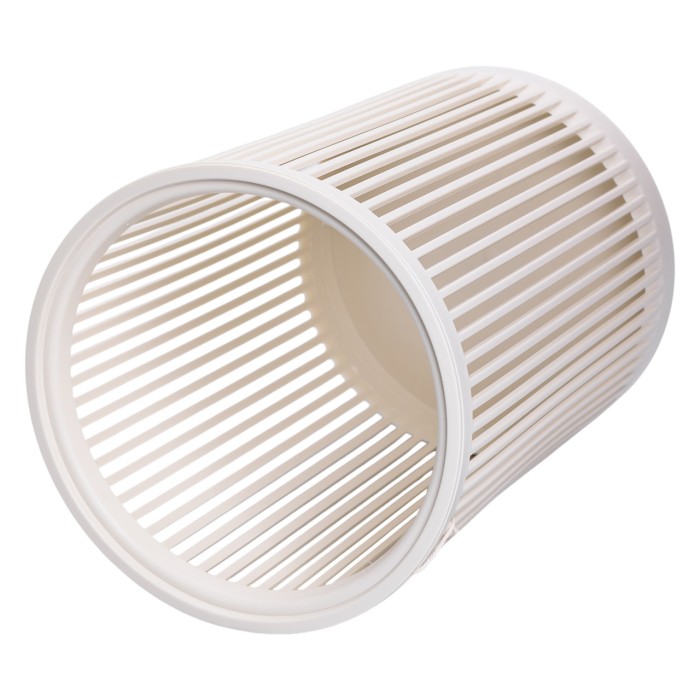 Кошик для сміття пластиковий в офіс для паперу 8 (л) кошик під сміття відро для сміття Білий HP-45-8BE (10521)