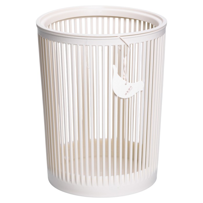 Кошик для сміття пластиковий в офіс для паперу 8 (л) кошик під сміття відро для сміття Білий HP-45-8BE (10521)
