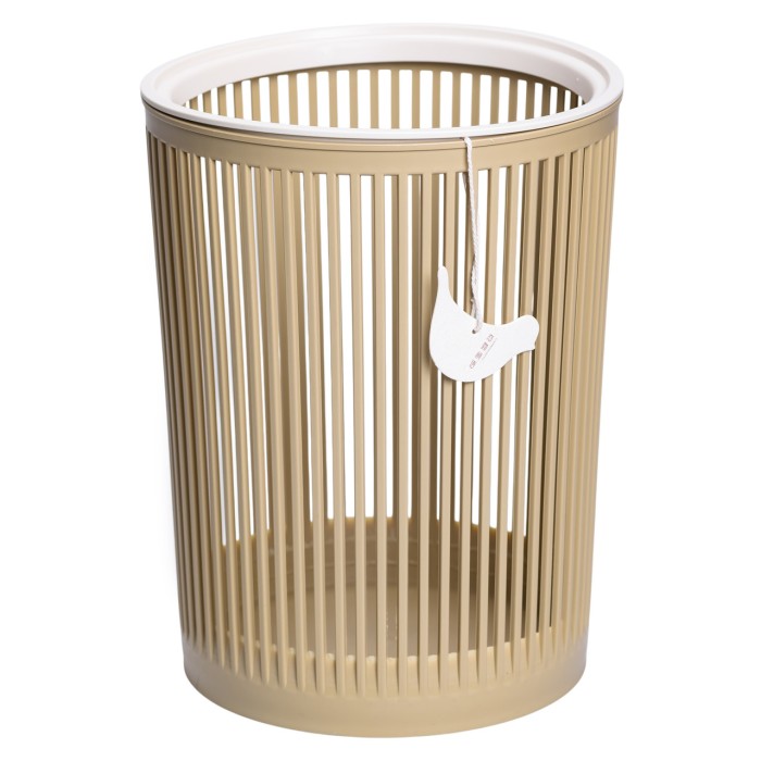 Кошик для сміття пластиковий в офіс для паперу 8 (л) кошик під сміття відро для сміття Коричневий HP-45-8OL (74445)