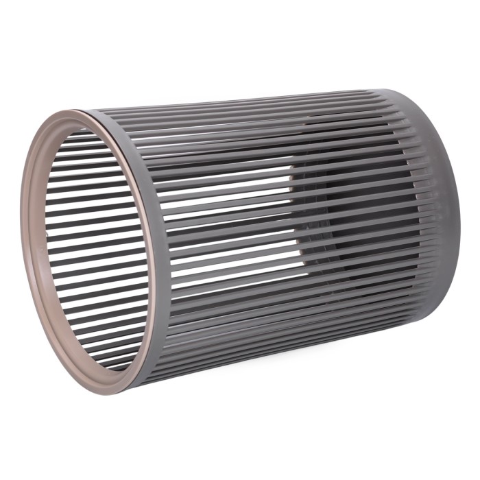 Кошик для сміття пластиковий в офіс для паперу 8 (л) кошик під сміття відро для сміття Сірий HP-45-8G (84192)