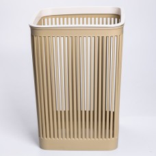 Кошик для сміття пластиковий в офіс для паперу 22×22×30 (см) кошик під сміття 8 (л) відро для сміття Коричневий HP-45-9OL (29576)