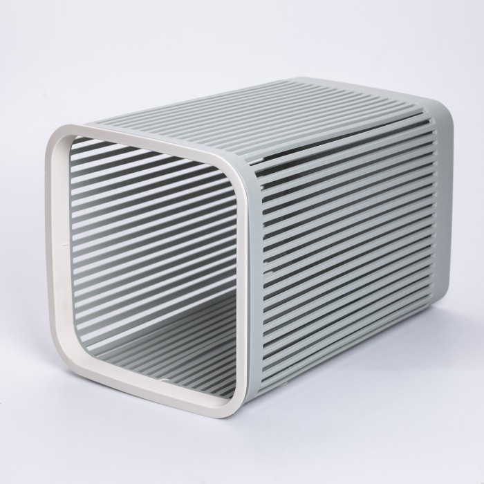 Кошик для сміття пластиковий в офіс для паперу 22×22×30 (см) кошик під сміття 8 (л) відро для сміття Зелений HP-45-9GR (65704)