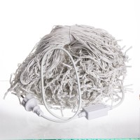 Вулична гірлянда Бахрома 50 м 600 LED білий провід Синій 50MWBL (41901)