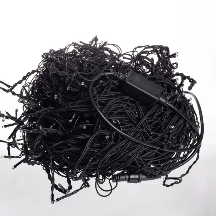 Вулична гірлянда Бахрома 50 м 840 LED чорний провід Синій 50MBBL (43330)