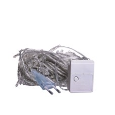 Новорічна гірлянда кімнатна нитка 22 м 220 LED білий провід Жовтий W220LED22MWY (88037)