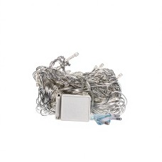 Новорічна гірлянда штора 2х2 м 80 LED кімнатна білий провід Білий ZWM2280LEDW (79044)