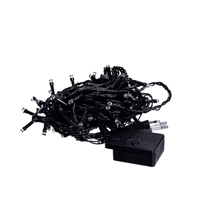 Новорічна гірлянда штора 3х2 м 144 LED кімнатна білий провід Жовтий ZWM32144LEDY (57182)