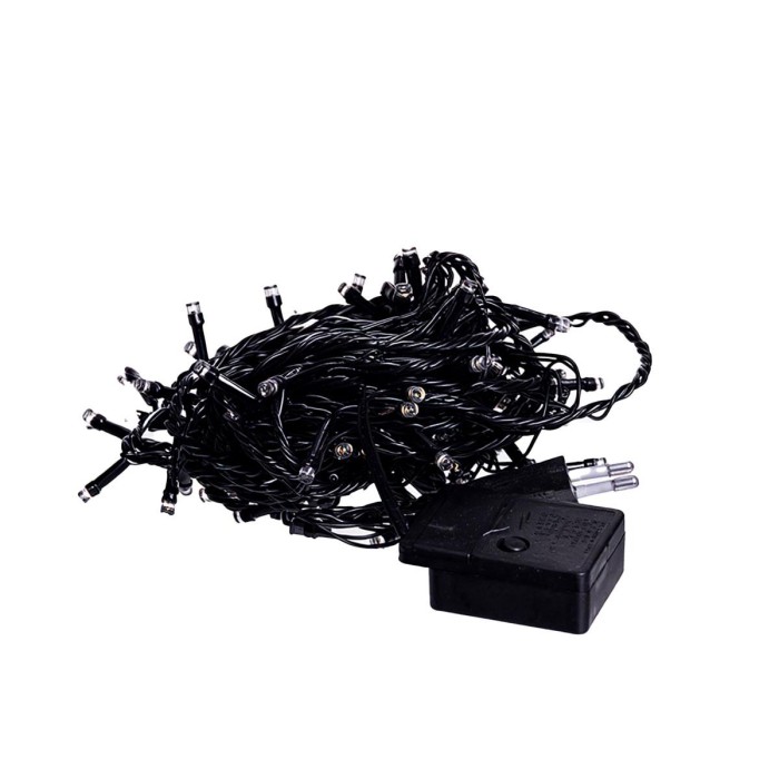 Новорічна гірлянда штора 3х2 м 144 LED кімнатна білий провід Жовтий ZWM32144LEDY (57182)