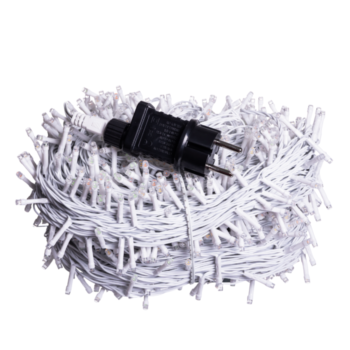 Гірлянда Різдвяна фея вулична 100 м 1000 LED білий провід Мультиколір CF1000L100MWML (12678)