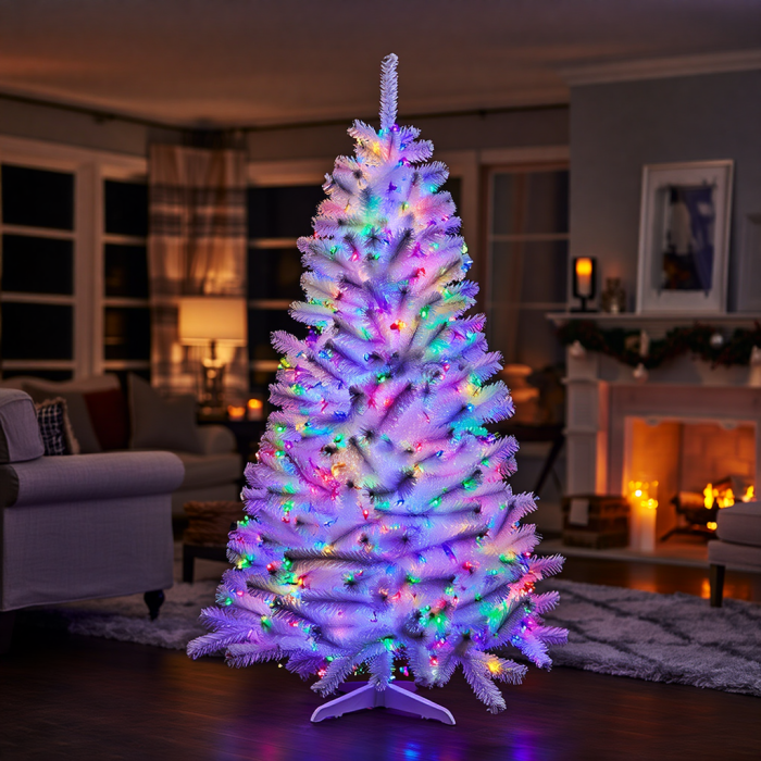 Гірлянда Різдвяна фея вулична 100 м 1000 LED білий провід Мультиколір CF1000L100MWML (12678)