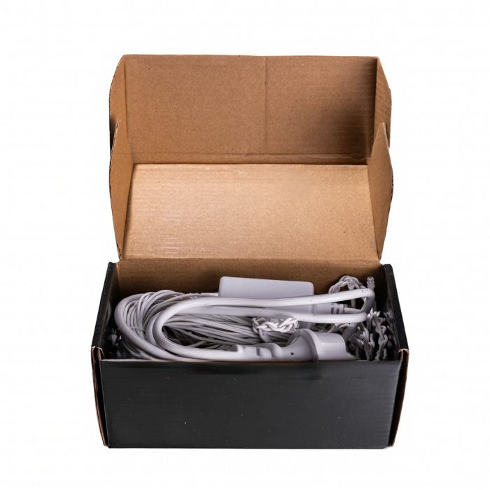 Новорічна гірлянда вулична Бахрома 6 м 105 LED білий провід Мультиколор 6MWMLNEW (68770)