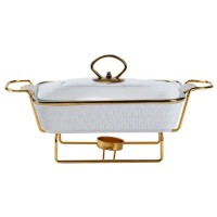 Марміт керамічний на 1 літр на металевій підставці HP1013 (75006)