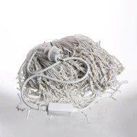 Вулична гірлянда Бахрома 36 м 600 LED білий провід Біле сяйво 36MWW (36979)